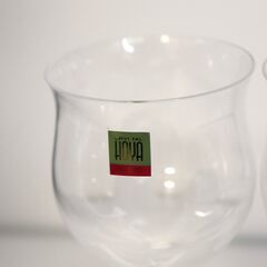 HOYA CRYSTAL　クレマチス　ワイングラス2個入り　CHP233Ｃの画像