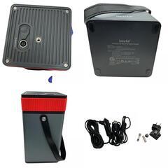 186001 現状品 imuto  digi power cube ポータブル電源 M10  赤 黒 [241003HM120180]の画像