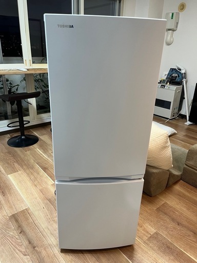 TOSHIBA トウシバ　GR-W15BS 冷蔵庫 下部冷凍 2025年式 TOSHIBA トウシバ GR-W15BS 冷蔵庫 下部冷凍 2025年式 TOSHIBA
