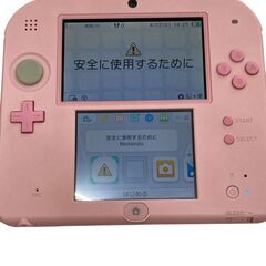 186000 現状品 任天堂 ／ Nintendo ニンテンドー ニンテンドー2DS FTR-001  ピンク [250228HM210413]の画像