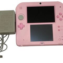 186000 現状品 任天堂 ／ Nintendo ニンテンドー ニンテンドー2DS FTR-001  ピンク [250228HM210413]の画像