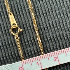 K18 ネックレス 6.6g 50cmの画像