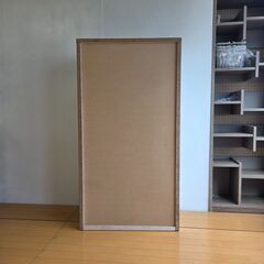 未使用訳あり オープンラック 幅71cm ナチュラル×ホワイト 北欧 リビングボード 飾り棚 書斎 A4 雑誌収納 本棚 おもちゃ収納 棚の画像
