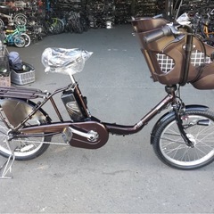 試乗🉑新車仕上げ⭐️中古子供乗せ電動自転車 パナソニックギュットの画像