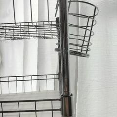 【美品】ダイソー/スチールラックの画像