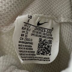186000 現状品 NIKE ナイキ NIKE スニーカー DH9523-102  23 ベージュ レディース [250510HM250170]の画像