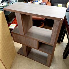 ニトリ Nクリックシェルフ ミドルブラウン オープンシェルフの画像