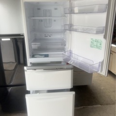 三菱 3ドア冷蔵庫、335L、自動製氷、2016年型、10キロ内配達無料、の画像