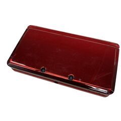 186000 ジャンク品 任天堂 ／ Nintendo ニンテンドー ニンテンドー3DS CTR-001  レッド [250408HM060169]の画像