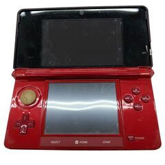 186000 ジャンク品 任天堂 ／ Nintendo ニンテンドー ニンテンドー3DS CTR-001  レッド [250408HM060169]の画像