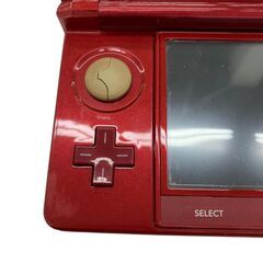 186000 ジャンク品 任天堂 ／ Nintendo ニンテンドー ニンテンドー3DS CTR-001  レッド [250408HM060169]の画像