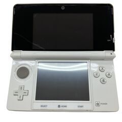 186000 訳アリ品 Nintendo ニンテンドー ニンテンドー3DS CTR-001  ホワイト [250405HM140148]の画像