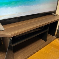 ハイタイプコーナーテレビボード【Nova】ノヴァ ブラウンの画像
