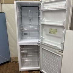 I672 🌈 ジモティー限定価格！ SHARP 冷蔵庫 (271L) プラズマクラスター搭載♪ ⭐ 動作確認済 ⭐ クリーニング済の画像