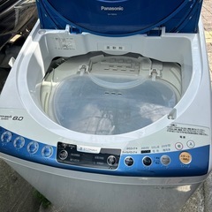 配達設置込🚚Panasonic 洗濯機 8kg 2014年式の画像