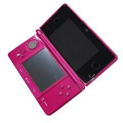 186000 現状品 任天堂 ／ Nintendo ニンテンドー ニンテンドー3DS CTR-001  グロスピンク [250428HM100263]の画像