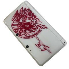 186000 現状品 任天堂 ／ Nintendo ニンテンドー ニンテンドー3DS モンスターハンター3Gモデル CTR-001  [250523HM060172]の画像
