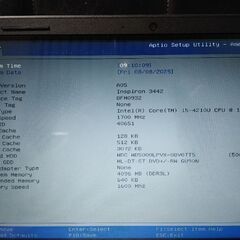DELL Inspiron 3442 ノートパソコン【超美品】Windows10 タッチパネル対応の画像