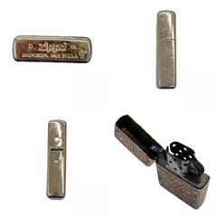 186000 現状品 ZIPPO ジッポー オイルライター アラベスク ピンク アーマー 両面加工 [250617HM150020]の画像