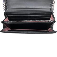 186000 現状品 Stella McCartney ステラマッカートニー STELLA McCARTNEY 長財布 ブラック レディース [250429HM240035]の画像