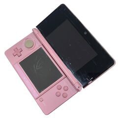 186000 訳アリ品 任天堂 ／ Nintendo ニンテンドー ニンテンドー3DS CTR-001  ミスティピンク [250606HM180169]の画像