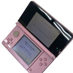186000 訳アリ品 任天堂 ／ Nintendo ニンテンドー ニンテンドー3DS CTR-001  ミスティピンク [250606HM180169]の画像