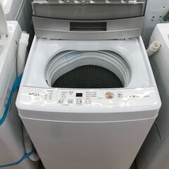 ★ジモティ割あり★ AQUA　洗濯機　4.5㎏　21年製　 動作確認／クリーニング済み KJ11211　の画像