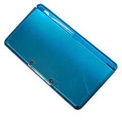 186000 訳アリ品 任天堂 ／ Nintendo ニンテンドー ニンテンドー3DS CTR-001  アクアブルー [250522HM070186]の画像