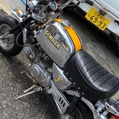 初代　メッキゴリラ　6v ワンオーナー　お宝出品の画像