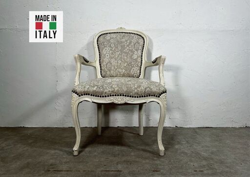 『イタリア製』ロココ調 ダイニングチェア 食卓チェア チェア RWcha81 イタリア製』ロココ調 ダイニングチェア 食卓チェア チェア RWcha81