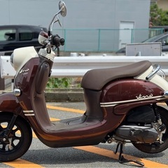 【美車•人気の為売り切れ御免】YAMAHA ビーノ AY02 ブラウン 新型【ローンOK、現車確認歓迎】の画像