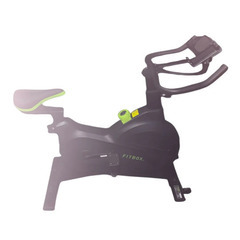 FITBOX LITE フィットネスバイク　黒　スマホホルダー付きの画像