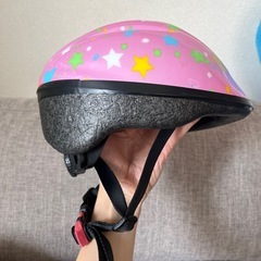女の子　自転車ヘルメットの画像