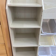 絵本ラック おもちゃ収納 子ども用家具🚚自社配送時💳代引き可🚚(現金、クレジット、スマホ決済対応)の画像