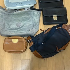 【決定しました、受付終了】
バッグ7点色々の画像