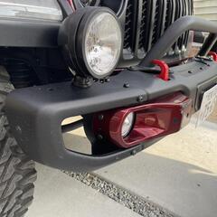 Jeepルビコンフロントバンパーの画像