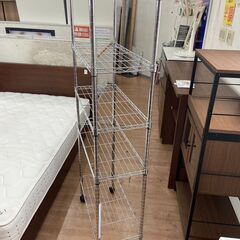 メタルラック スチールラック  キャスター付き💳自社配送時🌟代引き可💳※現金、クレジット、スマホ決済対応※【送料に設置込】の画像