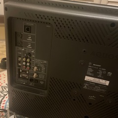 シャープテレビ26インチリモコン付きの画像