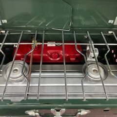 【リサイクルショップどりーむ天保山店】No.316 BBQコンロ Coleman/コールマン 413H アウトドア用品 現状品の画像