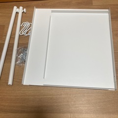山善 レンジラック ゴミ箱上ラック （2口コンセント付き）の画像