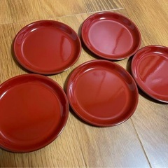【価格応相談】昭和レトロ 寿司桶セット 2段 小皿付き の画像