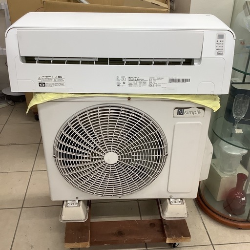 NITORI   ニトリ　Wi-Fiルームエアコン　NTR-22E-W  2022年製  6〜8畳