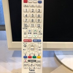 SHARP 液晶テレビ　2018年製　22インチの画像