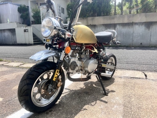 モンキー　ボアアップ　ディスクブレーキ　アルミホイール