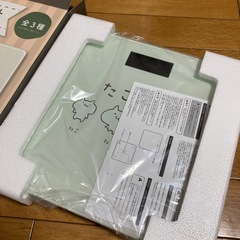 早い物勝ち　新品　たこねこ体重計の画像