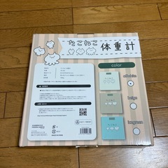 早い物勝ち　新品　たこねこ体重計の画像