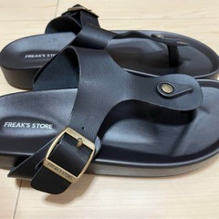 FREAK'S STORE ブラック  トングサンダル　23cmの画像