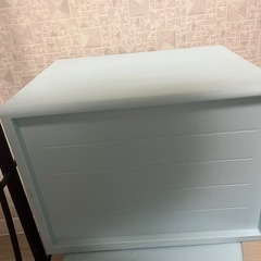 収納ケース　書類ケース　水色　青　ブルー系の画像