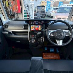 タント660カスタムXトップエディションSAⅡ ナビTV ETC バックカメラ 両側スライドドア (片側電動) ベンチシート スマートキー キーレスの画像