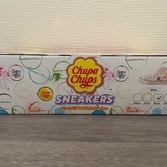 【新品未開封】チュッパチャプス　スニーカー　白　ホワイト　26cm の画像